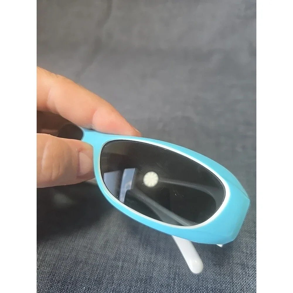 Rare Vintage Arnette Turquoise Sunglasses Made Im Italy Y2K Beach Summer Wear